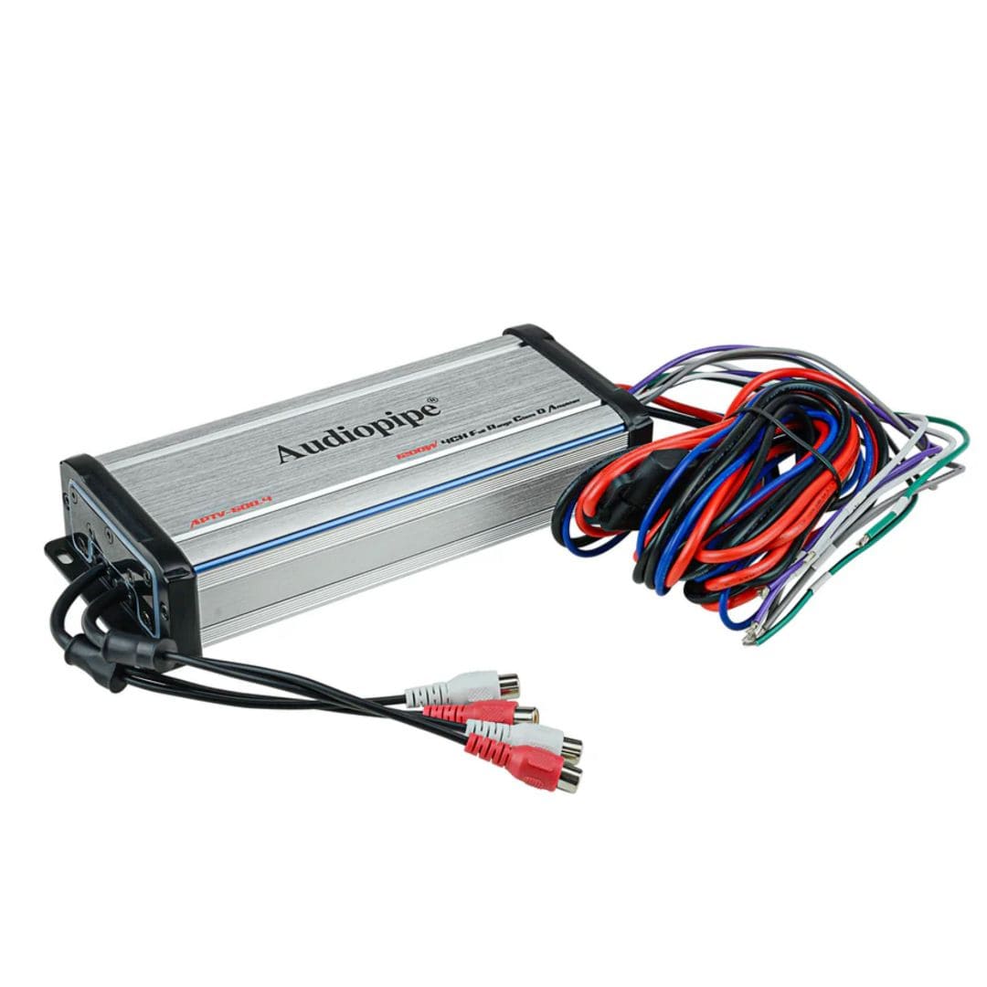 Amplificador 4 Canales 600W Marina Audi Full Rango/ Clade D