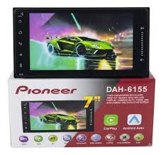 Reproductor Android Pantalla 7 Pulgadas Pioneer 2 DIN/ 32GB/ FM/ Bluetooth/ GPS/ Wifi/ DSP Apple Carplay/ Camara Retroceso