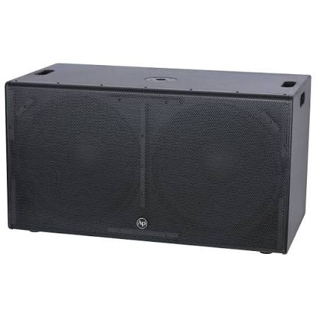 Bajo Pasivo Doble 18 Pulgadas 2800W Encajonado Clase a/ B Sonido Profesional Audiopipe