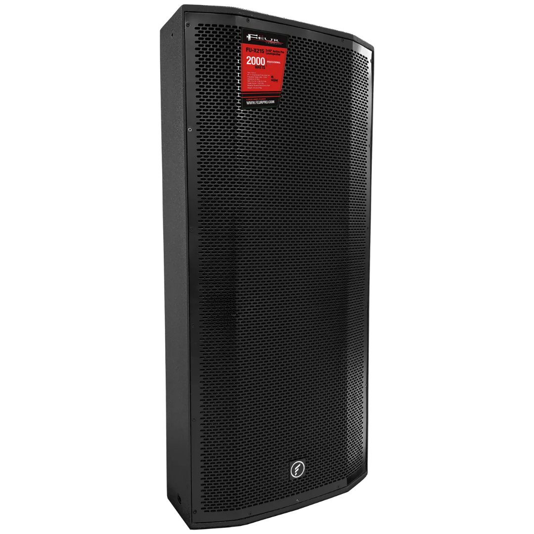  CORNETA PASIVA DOBLE 15 Pulgadas 2000w FEUR 2 VIAS/ FULL RANGO/ 36Hz-21kHz/    
