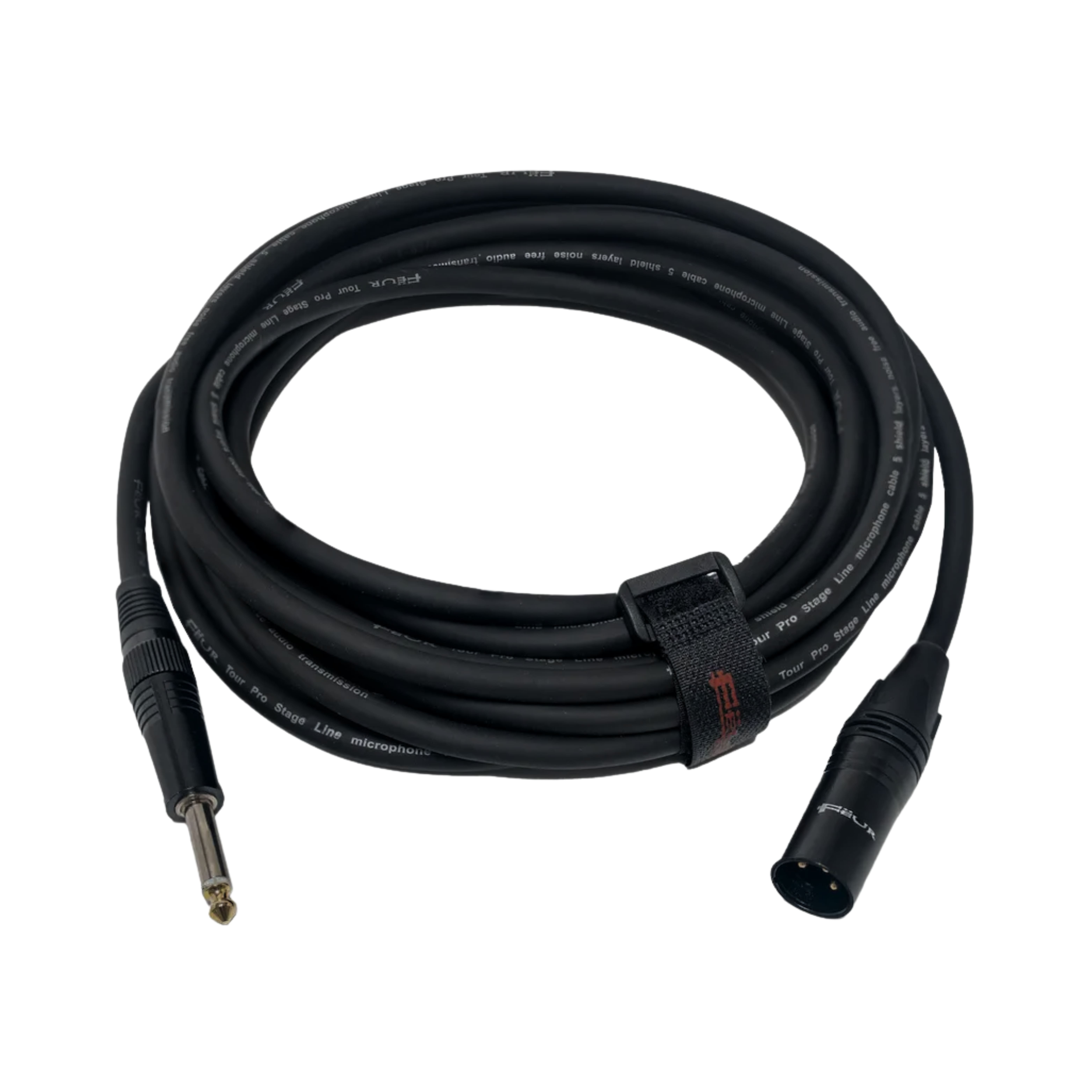 Cable Microfono 1.8 Mts 3 Pines Feur Plug/ Xlr Macho / 100% Cobre