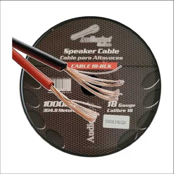  CABLE CORNETA # 18 NEGRO AUDIOPIPE    