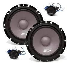  COMPONENTE 6.5 Pulgadas 2 VIAS 220w ALPINE 45w RMS 280w 60Hz-20kHz  