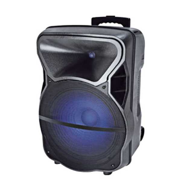  CORNETA AMPLIFICADA 15 Pulgadas 3500W  STUDIO MICROFONO+USB+FM+BLUETHOO +BATERIA  