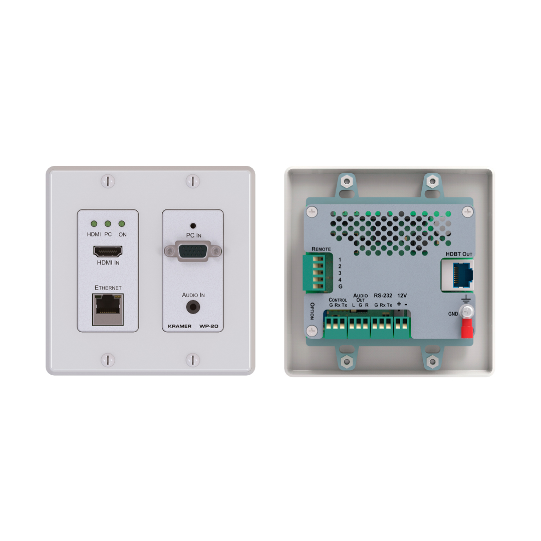 Placa de Pared Plata 2X6.35-2XXLR Nickel Sky